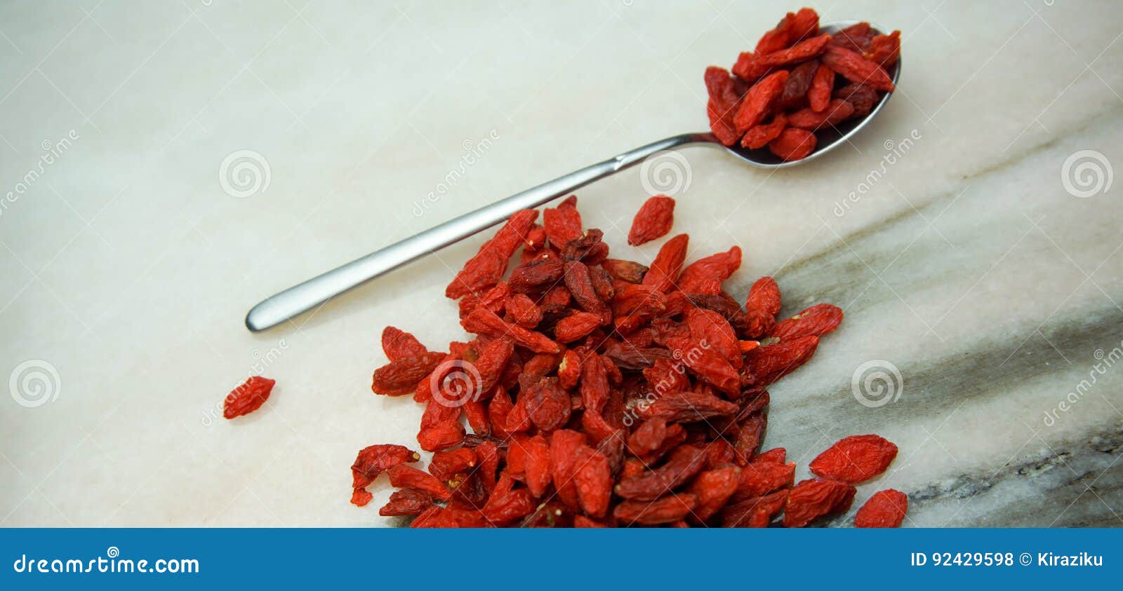goji berries on the table